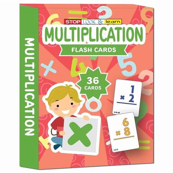 DDI 2380083 Flash Card Sets, Multiplication - Case of 100