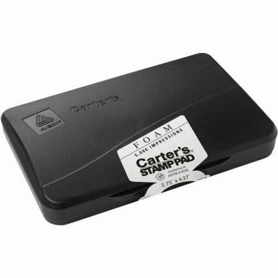 DDI 2382811 Foam Black Stamp Pads - 2.75 x 4.27 in. - Case of 12