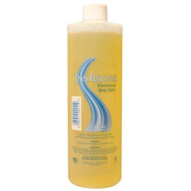 DDI Freshscent 2-in-1 Shampoo & Body Wash - 16 oz Case of 12