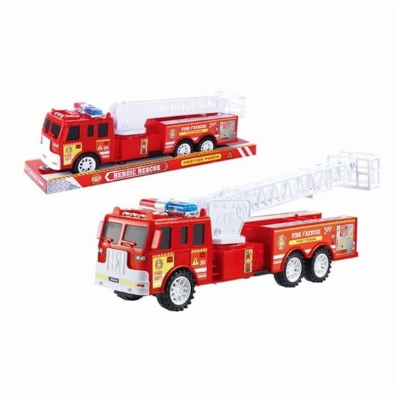 DDI 2367007 Friction Powered Fire & Rescue Trucks - 15.7 in., Lights & Sound - Case of 36