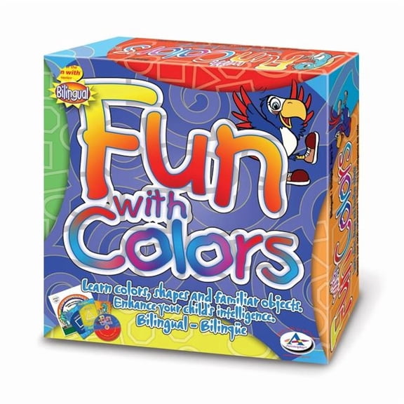 DDI 2317818 Fun with Colors Games - Ages 3 Plus, 2-4 Players - Case of 6