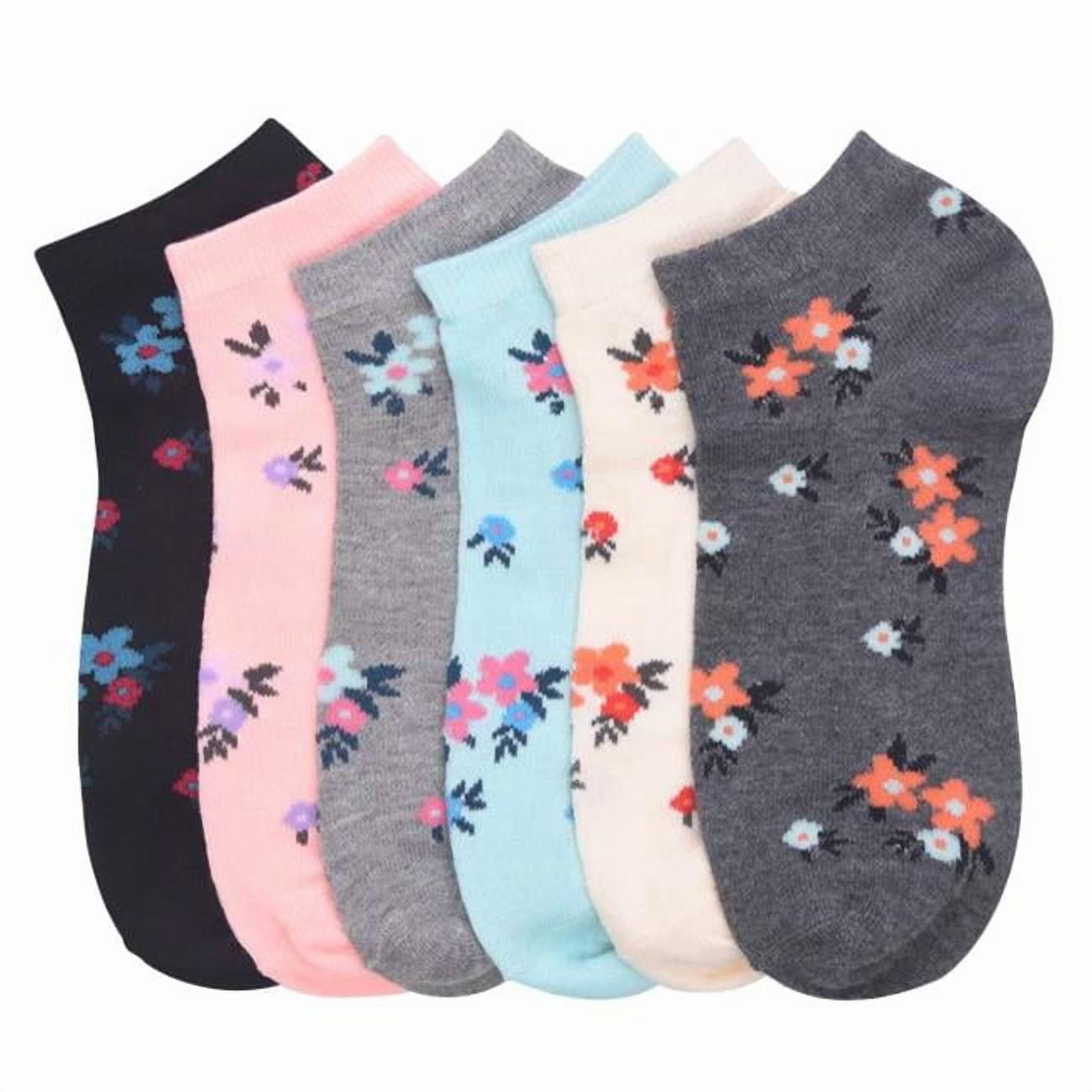 DDI 2383187 Girls Low-Cut Socks - Size 6-8, Assorted Color - Case of ...