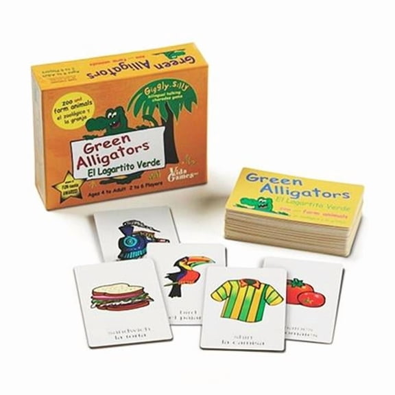 DDI 2317821 Green Alligators, Rings & Things - Ages 4 Plus, 2-6 Players - Case of 12
