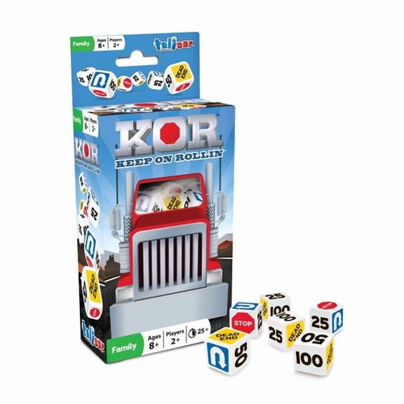 DDI 2317833 Keep on Rolling Dice Game - Ages 8 Plus, 2 Plus Players - Case of 24