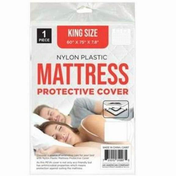 DDI 2384730 King Size Nylon Plastic Mattress Covers - Case of 48