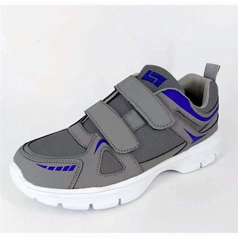 DDI 2385247 Men 2-Strap Cloth Hook & Eye Sneakers - Size 6.5-10