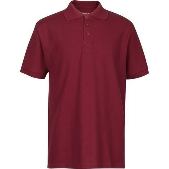 DDI Men's DRI-FIT Polo Shirt - Burgundy - 2XL