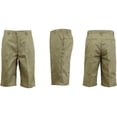 thumbnail image 1 of DDI  Men's Khaki Flat Front Twill Shorts - Size 34 Case of 24, 1 of 1