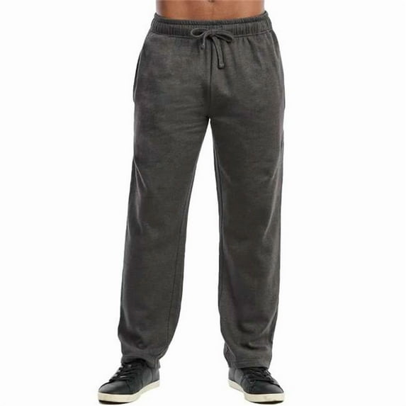 DDI 2378950 Mens Fleece Sweatpants - Charcoal, Extra Large - Case of 24