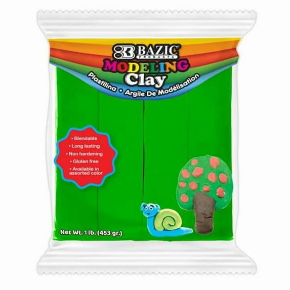 DDI 2351788 Modeling Clay - 16 oz, Green - Case of 24