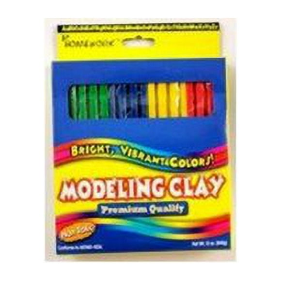 DDI Modeling Clay 4Color 12 oz Box Case Of 24