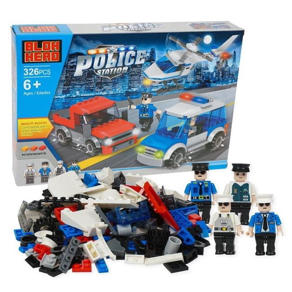 DDI Police Station Building Playset - Case of 6 - 326 Piece