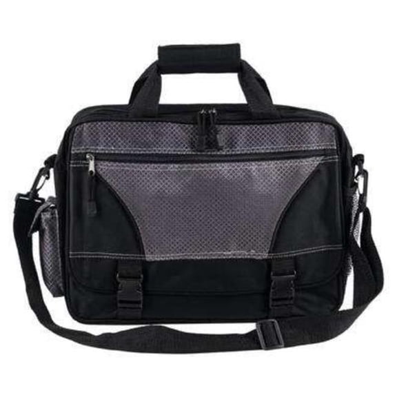 DDI 2386366 Portfolio Bags - 17 x 16 in., Black & Gray - Case of 24