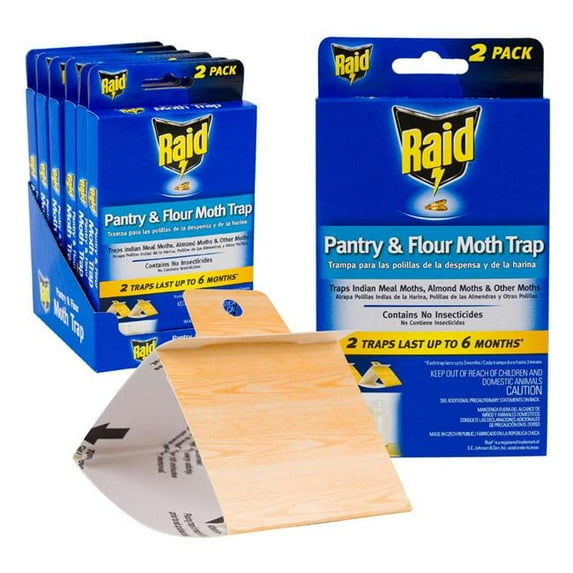 DDI 2381461 Raid Pantry & Flour Moth Trap, 2 Count - Case of 12