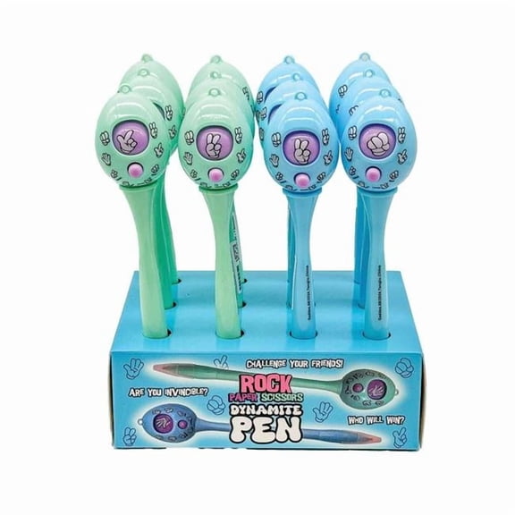 DDI 2386189 Rock Paper Scissor Pens - Assorted Color - Case of 144