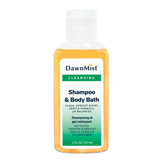 DDI Shampoo & Body Bath Wash - 2 oz, Apricot Scent, Case of 144