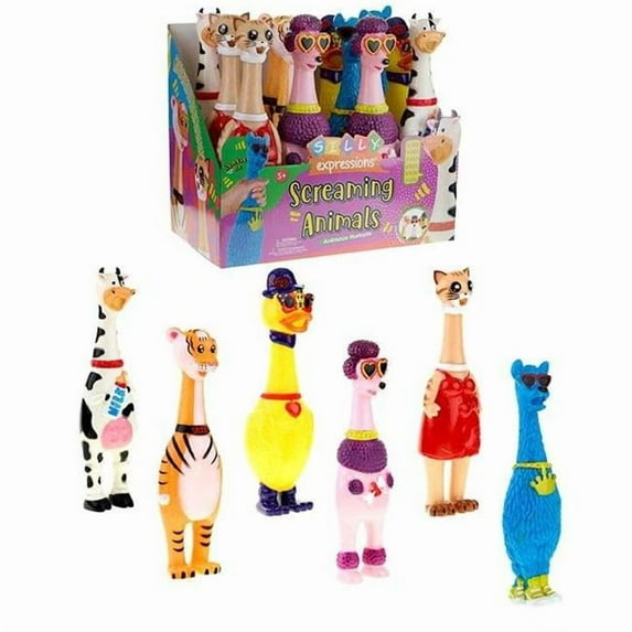 DDI 2386858 Silly Screaming Animals - Assorted Color - Case of 24