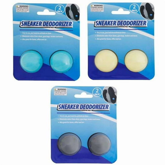 DDI 2381267 Sneaker Deodorizer, Assorted Color - Pack of 2 - Case of 36
