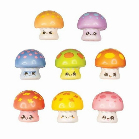 DDI 2386376 Squishy Shrooms Toys - Assorted Color - Case of 288