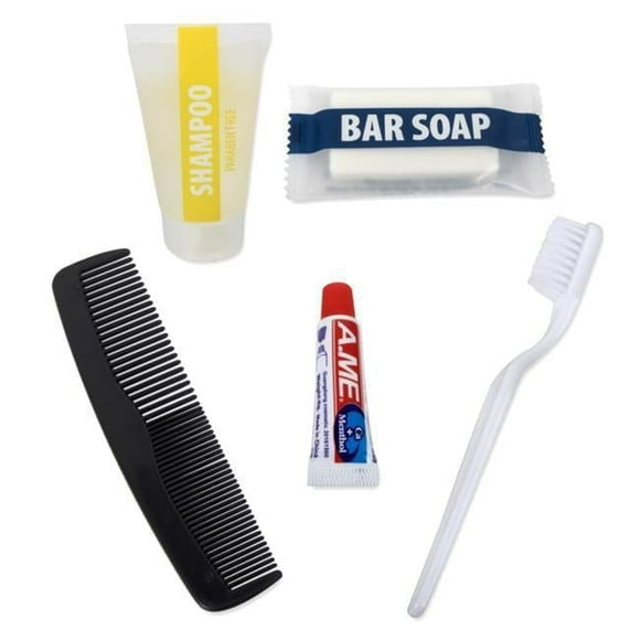 DDI Travel Hygiene And Toiletries Kit Case of 96