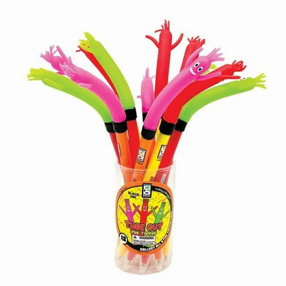 DDI 2386185 Tube Guy Pens - Assorted Color - Case of 144