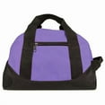 thumbnail image 1 of DDI 2379466 Two-Tone Duffle Bags, Purple & Black - Case of 48, 1 of 1