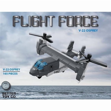 DDI 2367327 V-22 Osprey Building Brick Kits - 165 Piece, Ages 6 Plus - Case of 24