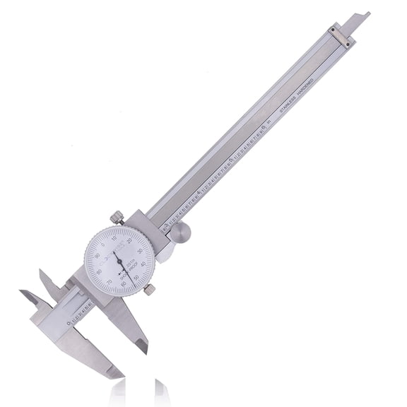 DDLR-0605 Pro Dial Caliper 0-6 Inch Double Shock Proof Stainless Steel Body SAE Measuring Tool
