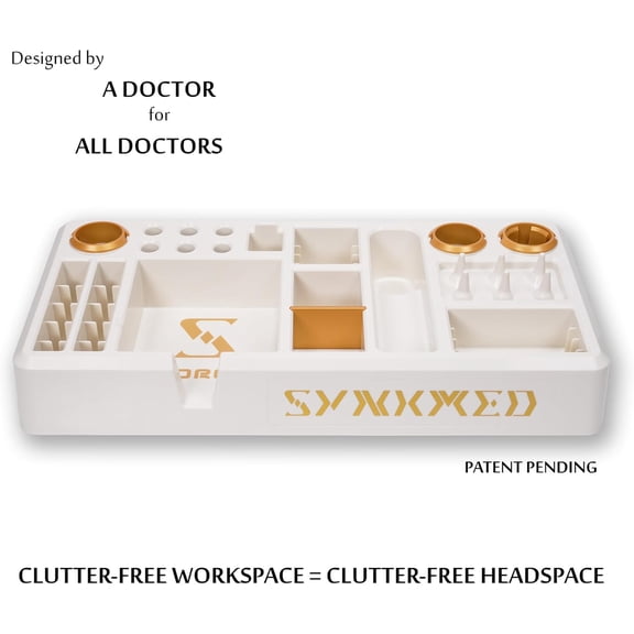 DDORG II: Doctors' Desk Organizer for Medical/Healthcare Professionals, Medical Offices, Clinics, Hospitals for medical devices, equipment, consumables, office supplies, Best Gift for Doctors
