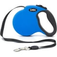 thumbnail image 1 of DDOXX Blue Retractable Dog Leash - L | 16.4 ft | to 110.2 lbs - Strong Reflective Nylon Strips with Break & Lock System, 1 of 8