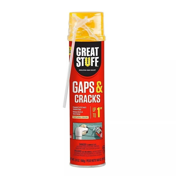 DDP 157911 20 oz Can of Great Stuff Gaps & Cracks Foam Sealant, Minimal Expanding