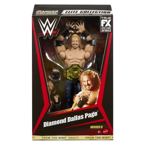 DDP - WWE From the Vault Ringside Exclusive Series 9 Mattel WWE Toy Wrestling Action Figure