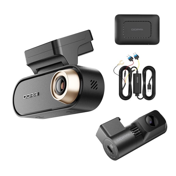 DDPAI N5 Pro 4K Front & 2K Rear Dash Cam, WiFi 6 GPS Dual Car Camera with 4G Connectivity, Night Vision, Radar Parking Mode, ADAS, Supercapacitor, Supports 512GB microSD