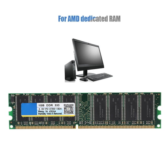 DDR RAM, RAM 1G with Chip for Most People for DDR PC-2700 Desktop PC