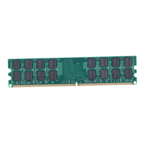 DDR2 4GB Memory RAM 1.5V 800MHZ PC2-6400 240 Pin Desktop DIMM Unbuffered Non-ECC for Motherboard Desktop PCB Green,1 * Memory RAM