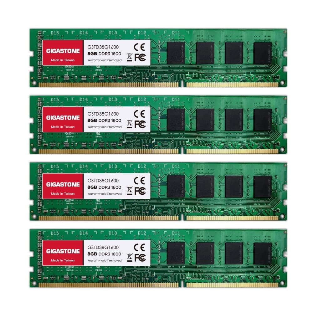 Barrette Mémoire RAM Crucial DDR3 8GB 1600 MHz PC3-12800 - Pour PC De Bureau - Garantie à Vie