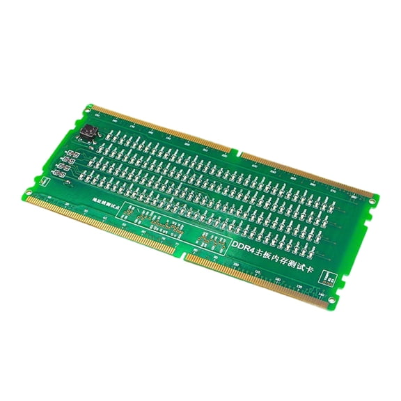 DDR4 Desktop Memory Tester PC Computer Motherboard DDR4 Diagnostic Analyzer Post Tester Card Solution with LED