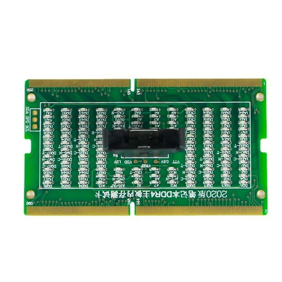 DDR4 Memory Test Card for Desktop Computer, SO-DIMM Analyzer Diagnostic Tester Memory Test Tool with LED
