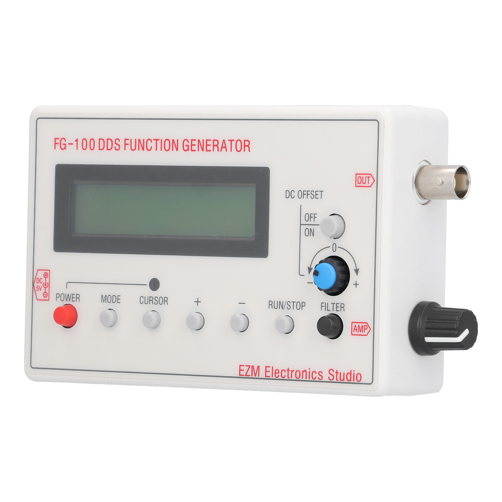 DDS Function Generator Waveform Signal Source with Frequency Counter