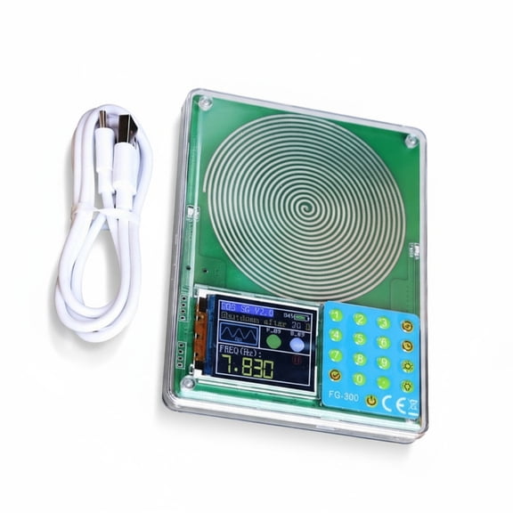 DDS Signal Generator 0.001Hz Resolution with Case Portable Operation Interfaces