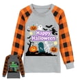 thumbnail image 1 of DDSOL Girls Boys Halloween Tee Shirt Glow in the Dark Graphics Long Sleeve Tops 2-7T, 1 of 6