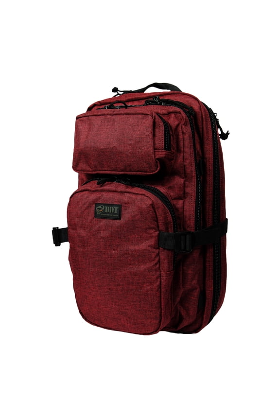 Drifter Urban Day Pack Backpack with DDT Logo Patch, Color Inferno