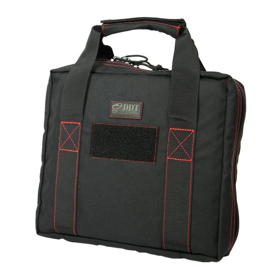 DDT Viper Padded Double Pistol Case, Color Bloodline