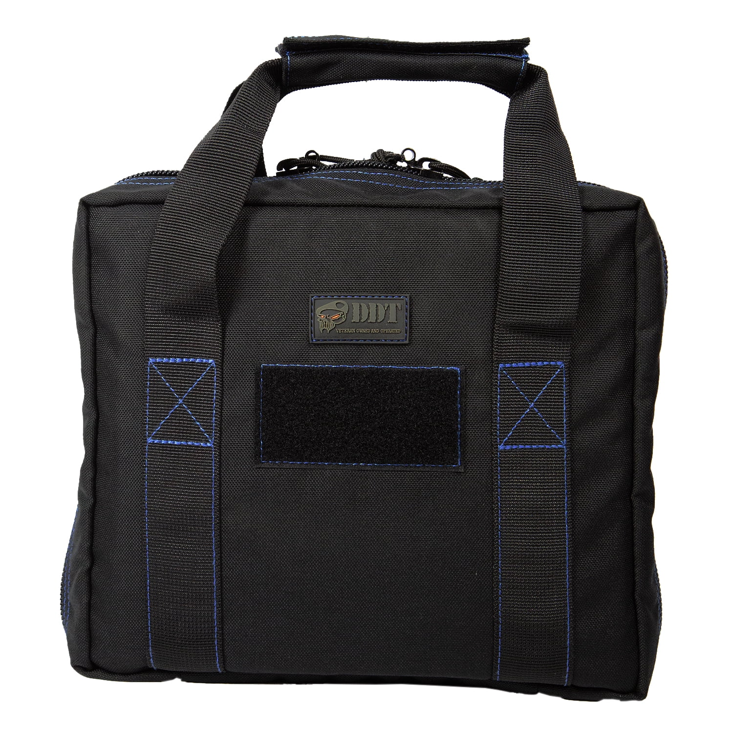DDT Viper Padded Double Pistol Case, Color Blueline