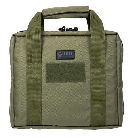 DDT Viper Padded Double Pistol Case, Color OD Green