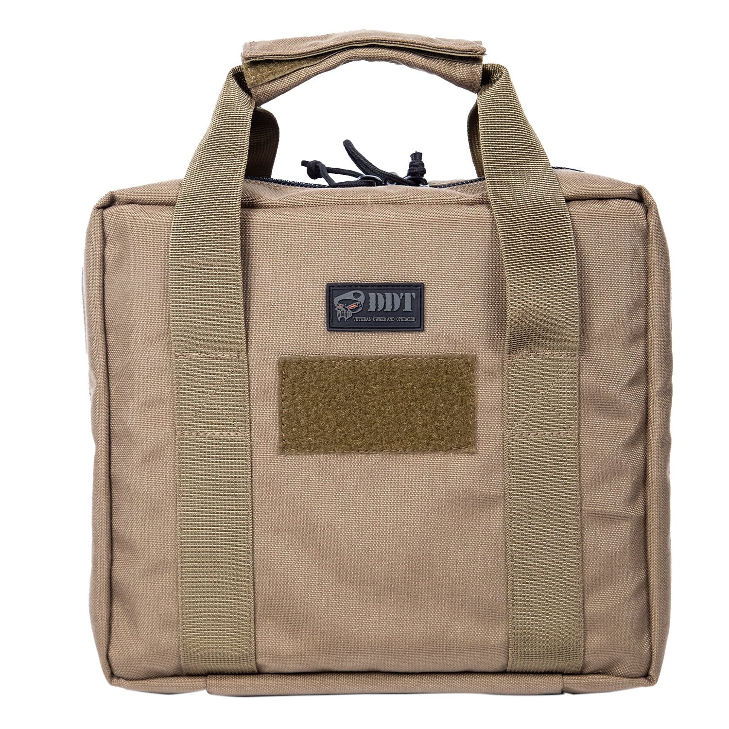 DDT Viper Padded Double Pistol Case, Color Tan
