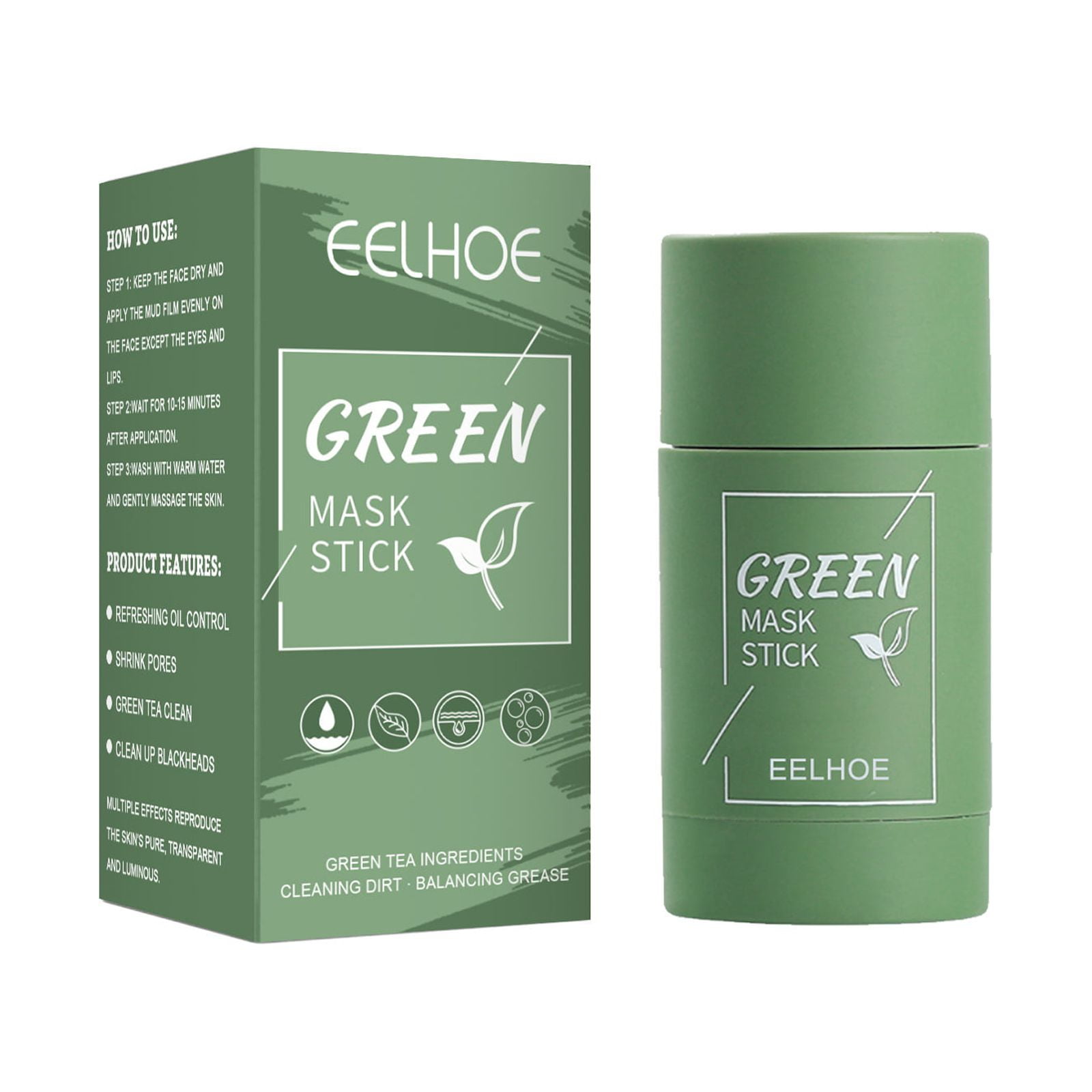 DDWD EELHOE green tea solid mask deep cleansing hydrating mask stick