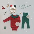 DDWD Explosions Baby Har Clothes ins Christmas New Year Hooded Har
