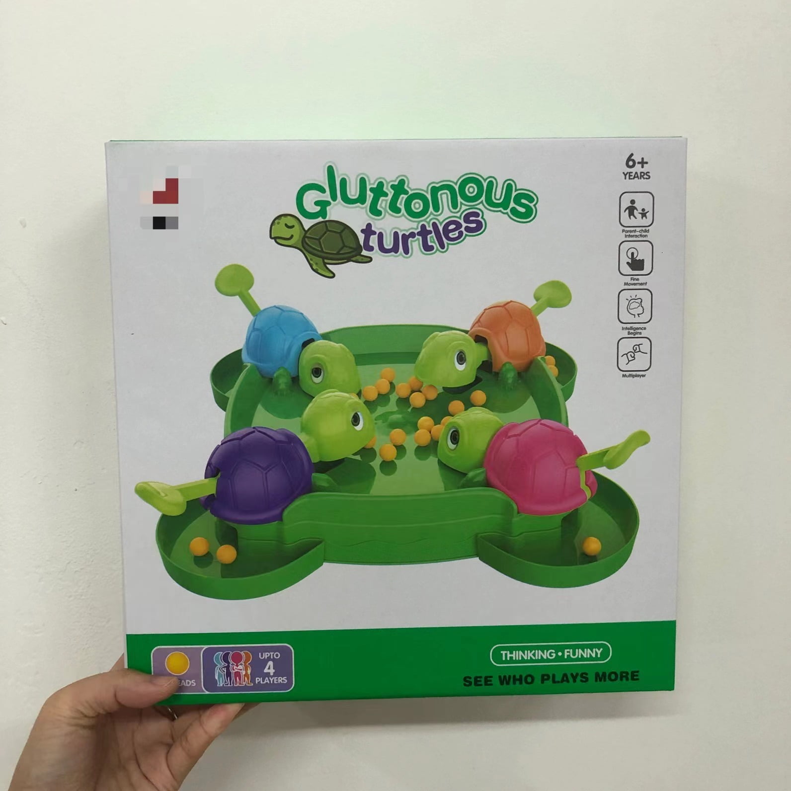 DDWD Factory direct snatching turtle turtle eat peas ball game parent