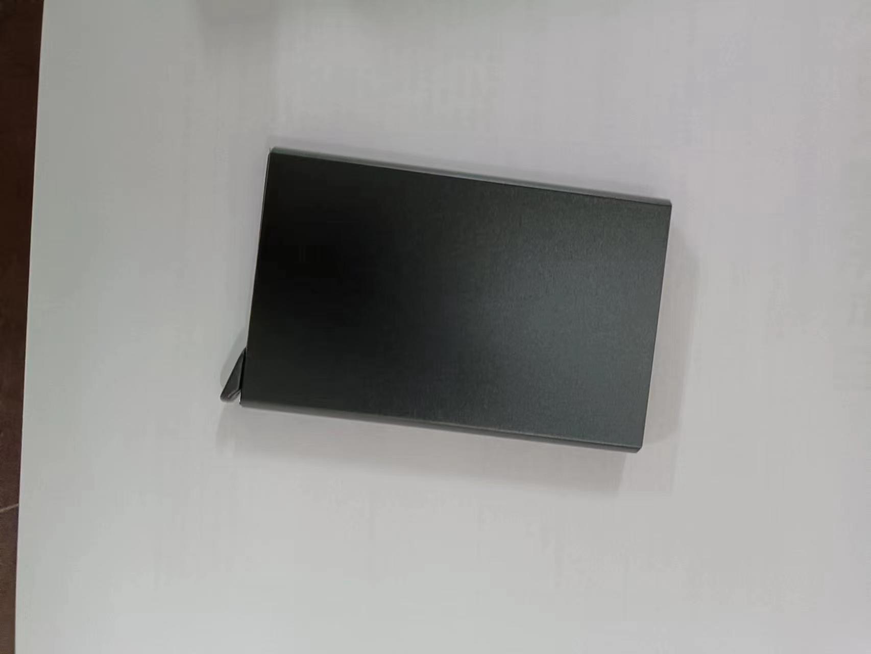 DDWD Factory spot business card holder aluminum alloy metal card case